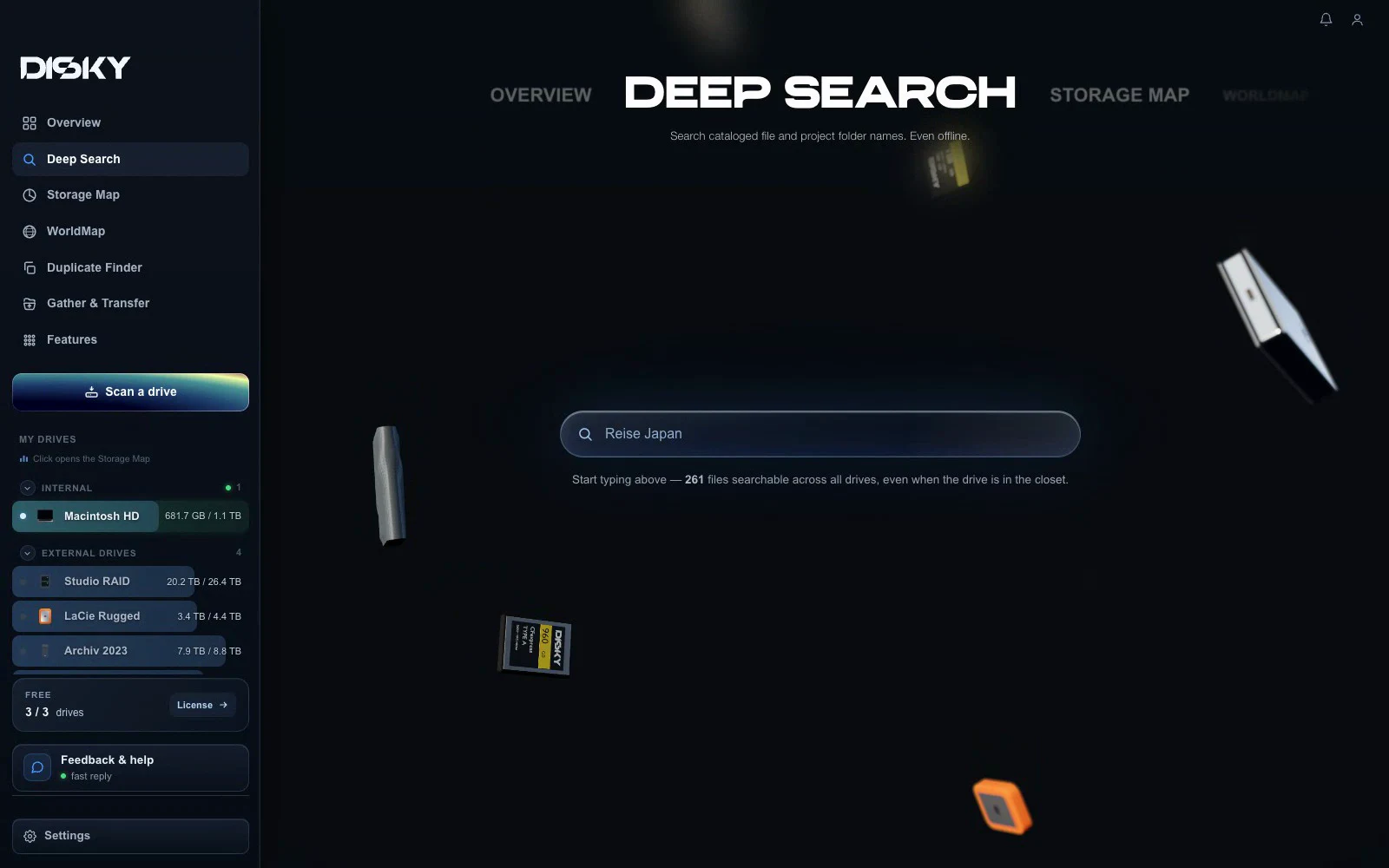 Disky — Deep Search